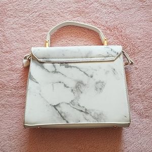 Marble Crossbody Purse